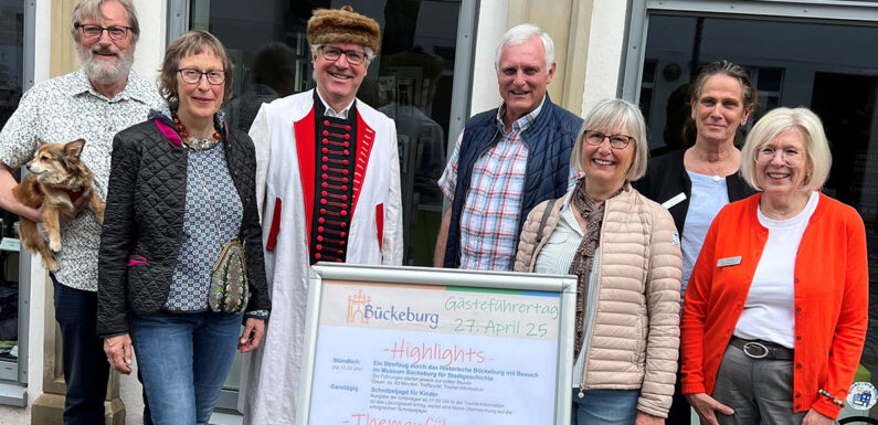 Gästeführertag in Bückeburg mit neuen Angeboten