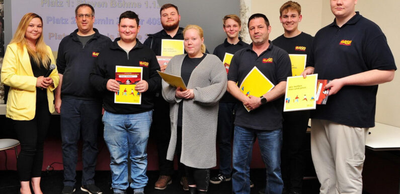 Schnell-Einsatz-Gruppe des ASB zeichnet ehrenamtliche Mitglieder aus