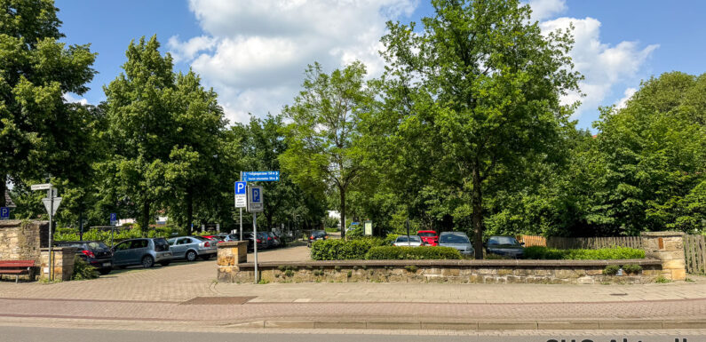Bückeburg: Parkplatz „Am Schloßbach“ wird gesperrt