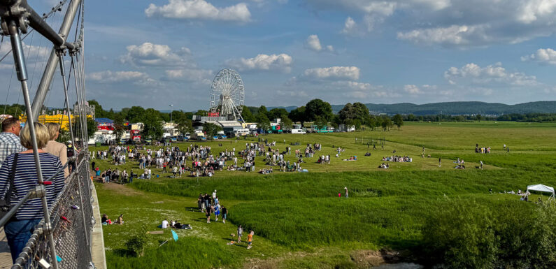 Minden: Maimesse vom 3. bis 11.5. / Parkplatz „Kanzlers Weide“ gesperrt