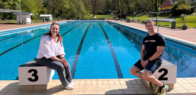 Alles bereit für die kommende Badesaison: Anschwimmen im Sonnenbrinkbad startet am 26. April