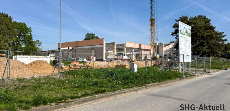 Hallenbadsanierung Rinteln: Rohbau-Finale mit Richtfest gefeiert