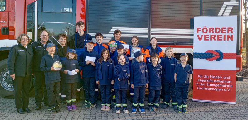 Sachsenhagen: Feuerwehrnachwuchs misst sich bei Winterwettbewerben