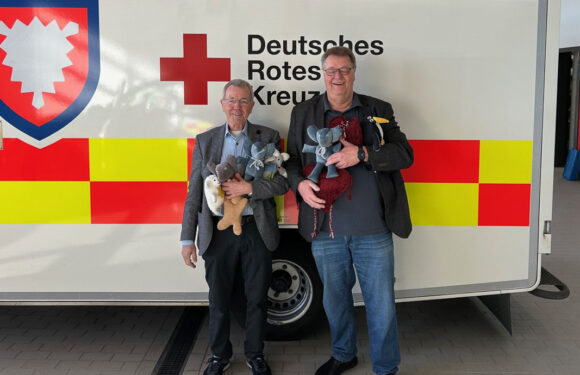 Stadthagen: Kuscheltiere als Tröster für kleine verletzte Kinder
