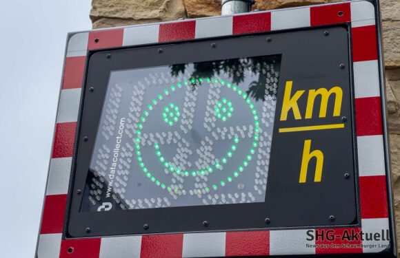 Tempo-Messanlagen für Bückeburg bewilligt: Rasenden Autofahrern einen bösen Smiley zeigen