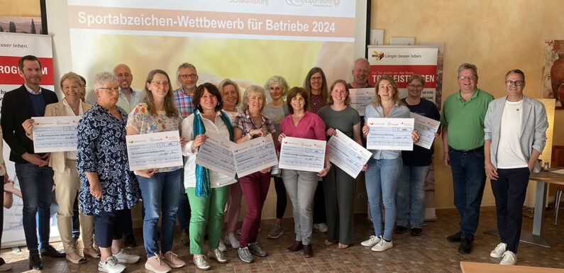 BKK24, KSB und Sparkasse Schaumburg ehren Wettbewerbsgewinner