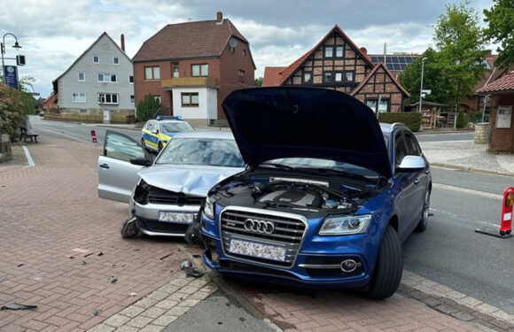 Autounfall in Apelern: 45-Jährige leicht verletzt