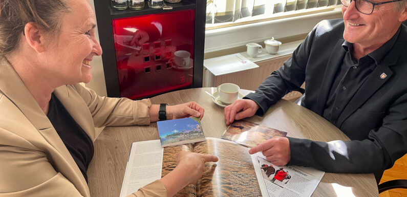 Stadt Obernkirchen will mit Tourismuskonzept Dinosaurierfährten stärker präsentieren