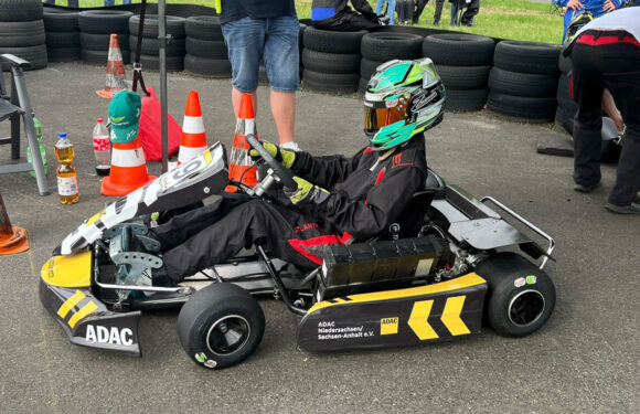 Kartslalom: Mads auf dem Podest – Jannick und Henry dicht auf den Fersen