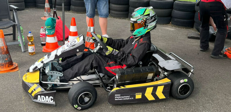 Kartslalom: Mads auf dem Podest – Jannick und Henry dicht auf den Fersen