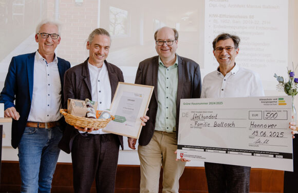 Dritter Platz für Meerbeck beim Landeswettbewerb „Grüne Hausnummer 2025“