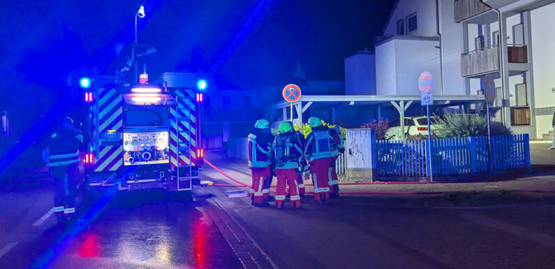 Doppelter Einsatz für Feuerwehr Bückeburg: Zwei Brände innerhalb von Minuten