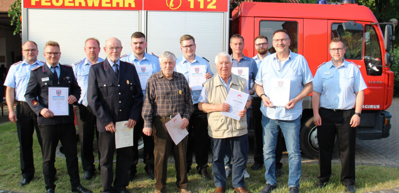 Feuerwehr Hespe-Hiddensen blickt auf ein ereignisreiches Jahr zurück