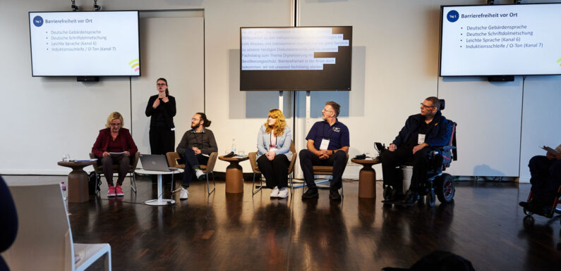 ASB-Ehrenamtsleiter Jörg Brockhoff bei den Inklusionstagen 2025 in Berlin