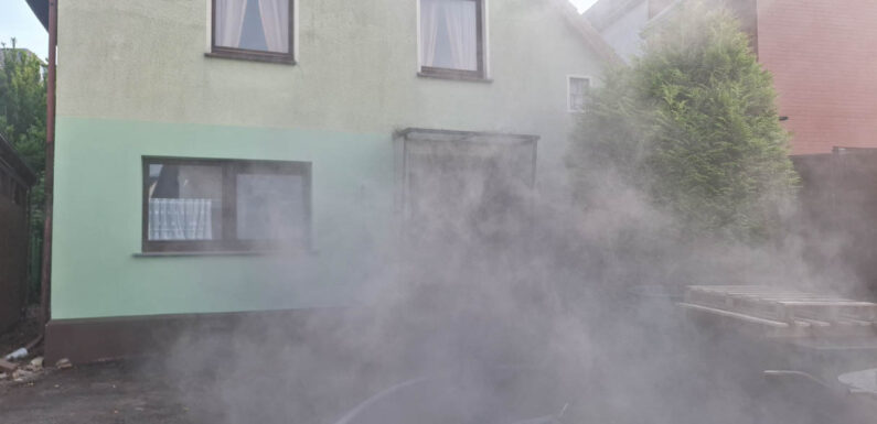 Einsatzübung der Freiwilligen Feuerwehren Eilsen in Luhden