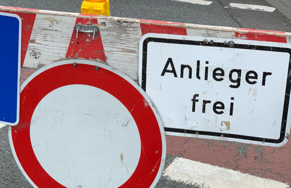 Bückeburg: Straßensperrung und Verkehrsänderungen aufgrund von Fußballspielen