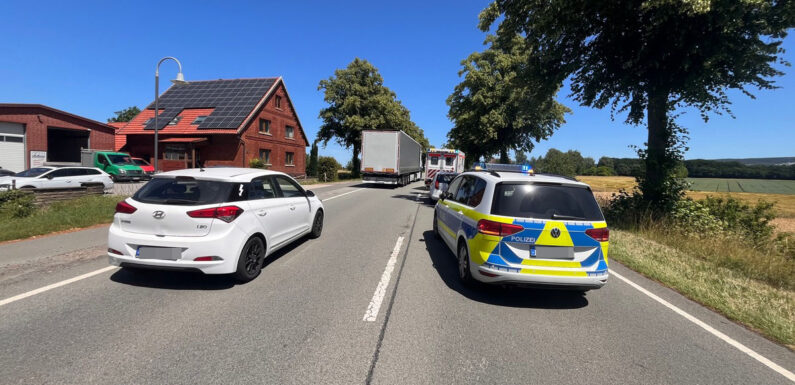 Unfall auf der B65 bei Bückeburg: Hyundai kracht in Seat-Heck