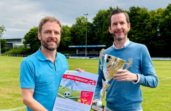 Kleinfeld-Fußballturnier für Betriebsmannschaften: BKK24 richtet ersten Firmencup aus