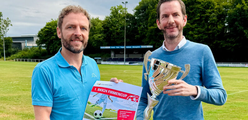 Kleinfeld-Fußballturnier für Betriebsmannschaften: BKK24 richtet ersten Firmencup aus