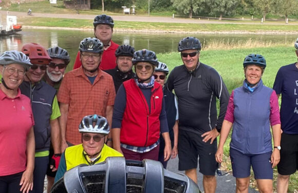 SGNS Bad Nenndorf und KSB Schaumburg drei Tage mit dem Fahrrad an Leine und Weser unterwegs