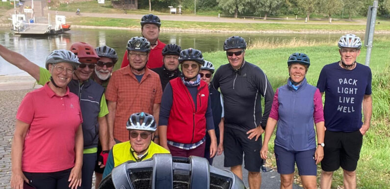 SGNS Bad Nenndorf und KSB Schaumburg drei Tage mit dem Fahrrad an Leine und Weser unterwegs