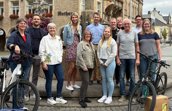 „Mit dem Rad zur Arbeit“: Mitarbeiter der Stadt Bückeburg legen 8000 Kilometer zurück