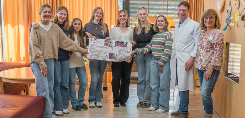 IGS Schaumburg: Schulklasse mit großem Herz, Spende für Kinderkrebsstation