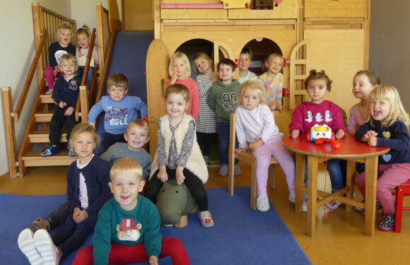 Neues Spielhaus für die Kita Kinderwelt in Wendthagen