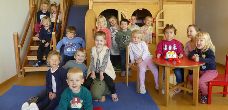 Neues Spielhaus für die Kita Kinderwelt in Wendthagen