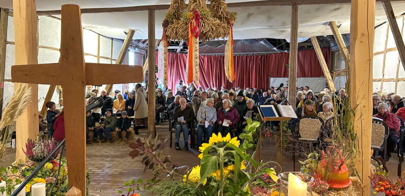 Ein ganz besonderes und anderes Erntedankfest auf dem Hof Ahnefeld in Obernwöhren