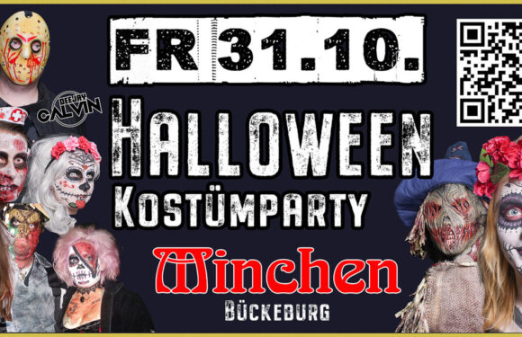 Halloween im Minchen: Kostümparty am 31.10. mit DJ Calvin