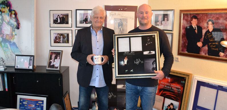 Traditionelles Treffen zwischen DRK Bückeburg und Dieter Wiesner: Anerkennung und Überraschung zum Jubiläum