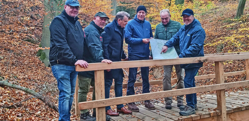 Neue „Krümme-Brücke“ feierlich eingeweiht: Rodenberger Höhenweg vollständig erschlossen