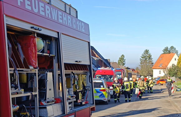 Feuerwehr-Großeinsatz in Obernkirchen