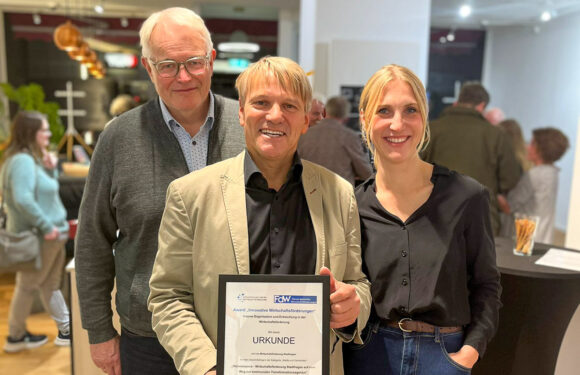 Wirtschaftsförderung Stadthagen erhält Wifö-Award „Innovative Wirtschaftsförderungen“ 2025