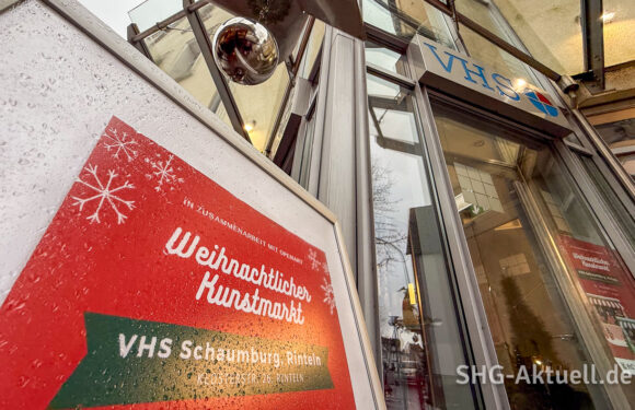 Mitmach-Aktionen und kreative Adventsstimmung: Weihnachtlicher Kunstmarkt der VHS in Rinteln