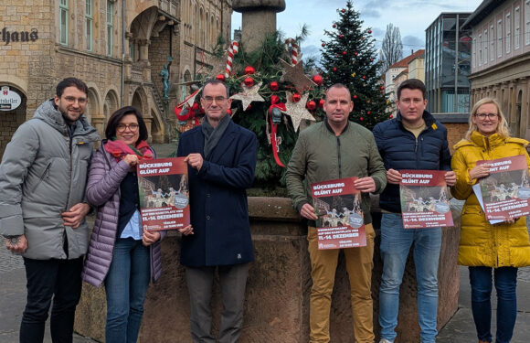 Weihnachtsmarkt „Bückeburg glüht auf“ vom 11. bis 14. Dezember auf dem Marktplatz