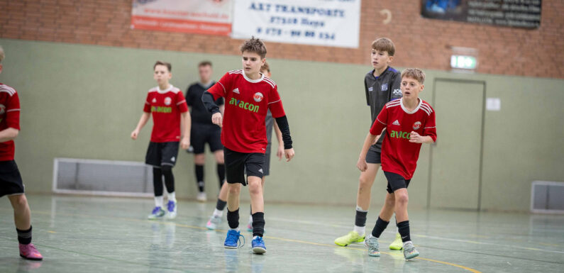 DFB Stützpunkt Schaumburg U13 zu Gast bei Hallenturnier in Hoya