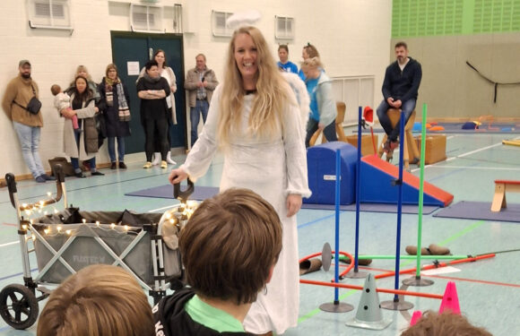 Adventszauber beim TVE Röcke: „Eisbergrutschen, Kartoffelpuffer und ein fürstlicher Baum“