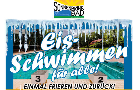 „Einmal frieren und zurück“: 2. Eisschwimmen im Sonnenbrinkbad Obernkirchen