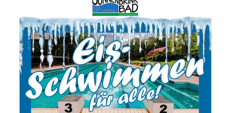 „Einmal frieren und zurück“: 2. Eisschwimmen im Sonnenbrinkbad Obernkirchen