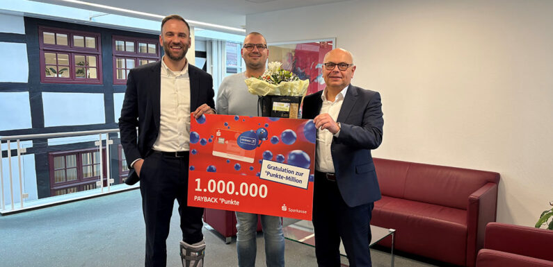 Dritter Punkte-Millionär bei der Sparkasse Schaumburg