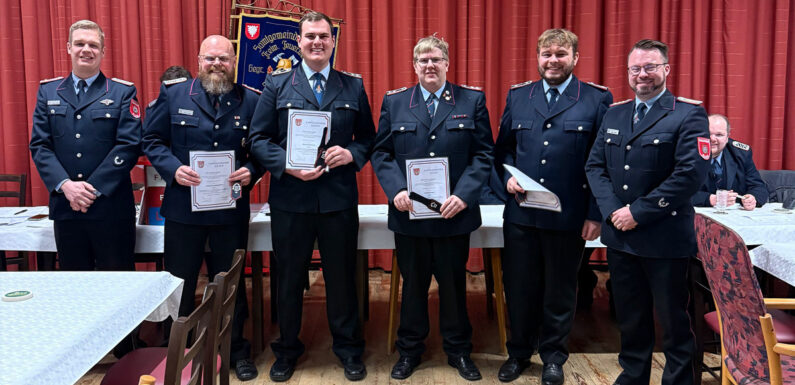 Feuerwehr Luhden zieht Bilanz: 415 ehrenamtliche Einsatzstunden in 2025